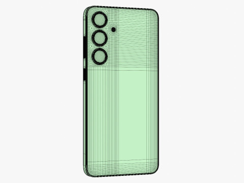 Samsung Galaxy S25 Plus Mint 3D Model