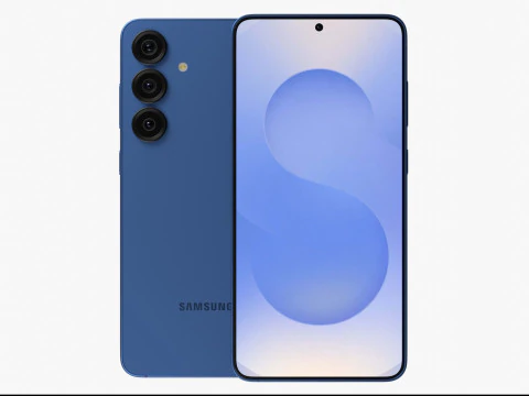 Samsung Galaxy S25 Plus Navy 3D Model