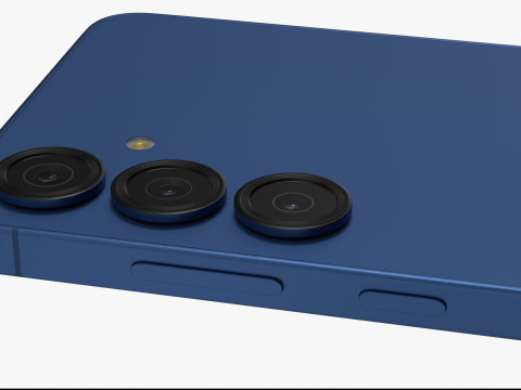 Samsung Galaxy S25 Plus Navy Modello 3D