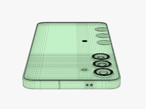 Samsung Galaxy S25 Plus Navy 3D Model