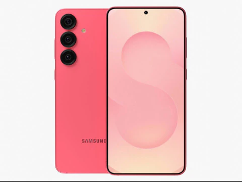 Samsung Galaxy S25 Plus Pinkgold 3D Model