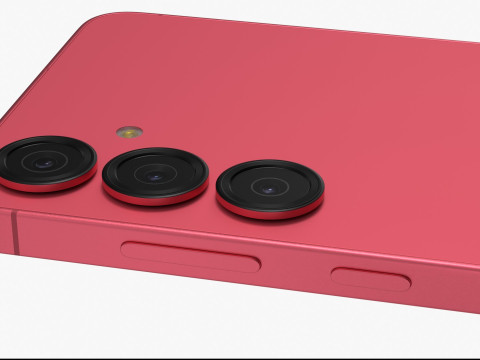 Samsung Galaxy S25 Plus Pinkgold 3D 모델