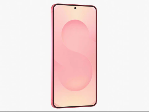 Samsung Galaxy S25 Plus Pinkgold 3D Model