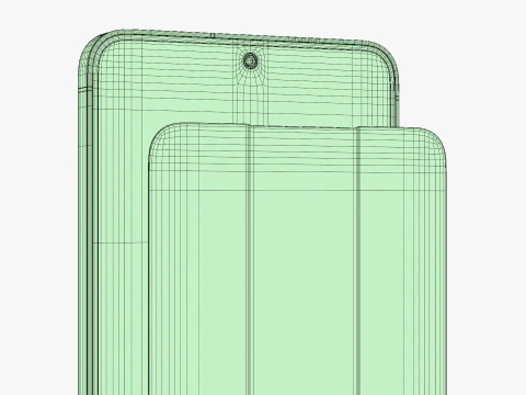 Samsung Galaxy S25 Plus Pinkgold 3D Model