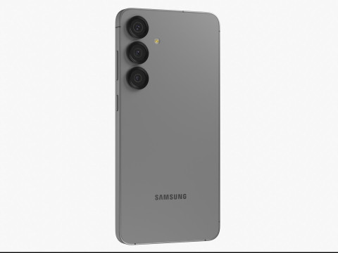 Samsung Galaxy S25 Plus Silver Shadow 3D 모델
