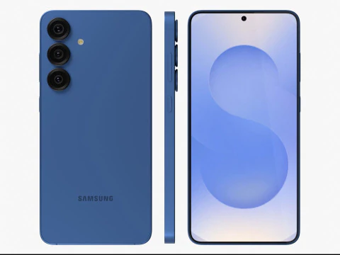 Samsung Galaxy S25 Plus All Colors 3D Model