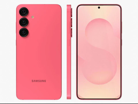 Samsung Galaxy S25 Plus All Colors 3D Model