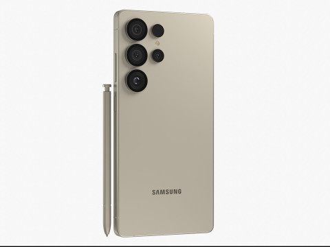 Samsung Galaxy S25 Ultra Titanium Gray 3D Model