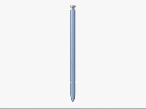Samsung Galaxy S25 Ultra Titanium Silver Blue 3D Model