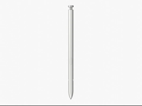 Samsung Galaxy S25 Ultra Titanium White Silver 3D Model