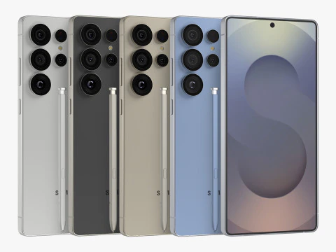 Samsung Galaxy S25 Ultra 3D Model