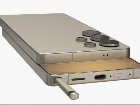 Samsung Galaxy S25 Ultra 3D Model