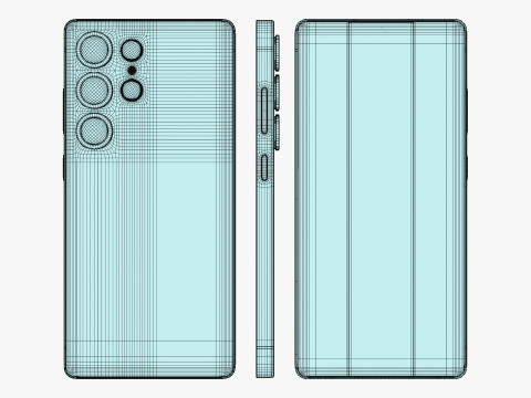 Samsung Galaxy S25 Ultra 3D Model
