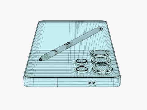 Samsung Galaxy S25 Ultra 3D Model
