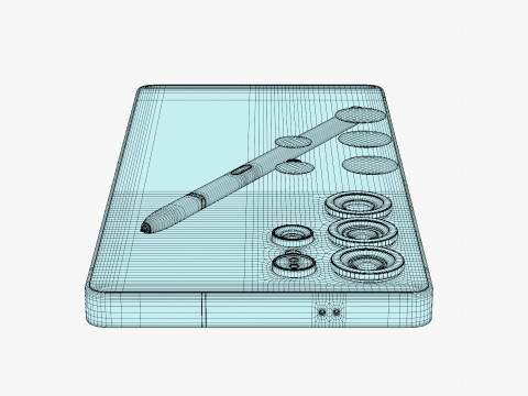 Samsung Galaxy S25 Ultra 3D Model