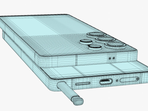 Samsung Galaxy S25 Ultra 3D Model
