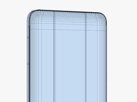 Vivo X200 Pro Blue 3D-Modell