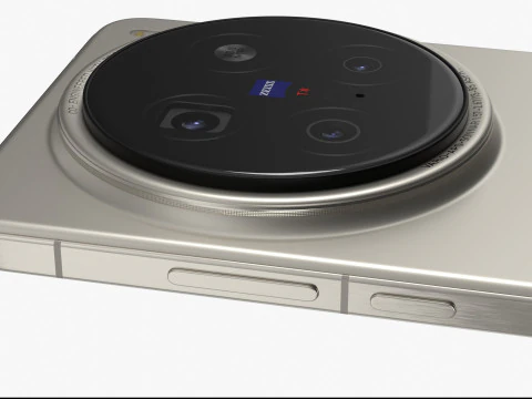 Vivo X200 Pro Titanium 3D Model