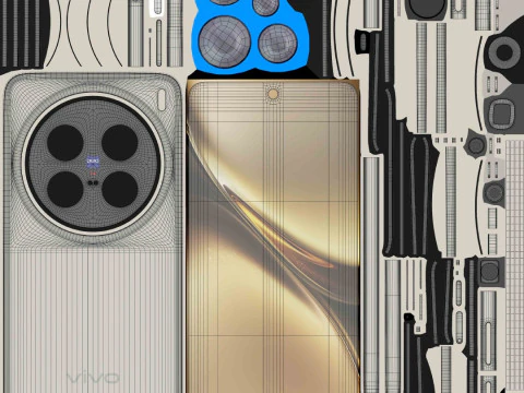 Vivo X200 Pro 3D Model