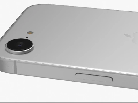 Apple iPhone 16E White 3D Model