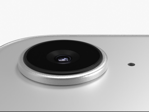 Apple iPhone 16E White Modelo 3D