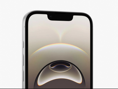 Apple iPhone 16E White Modelo 3D