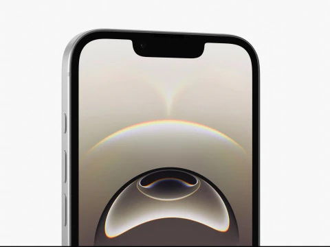 Apple iPhone 16E White 3D Model