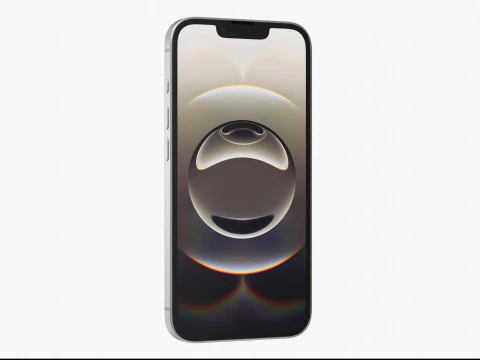 Apple iPhone 16E White 3D Model