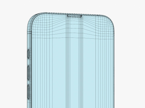 Apple iPhone 16E White Modelo 3D