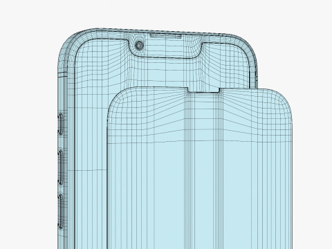 Apple iPhone 16E White Modelo 3D
