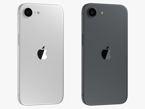 Apple iPhone 16E All Colors Modelo 3D