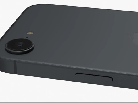 Apple iPhone 16E All Colors 3D Model