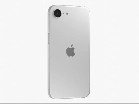 Apple iPhone 16E All Colors 3D Model