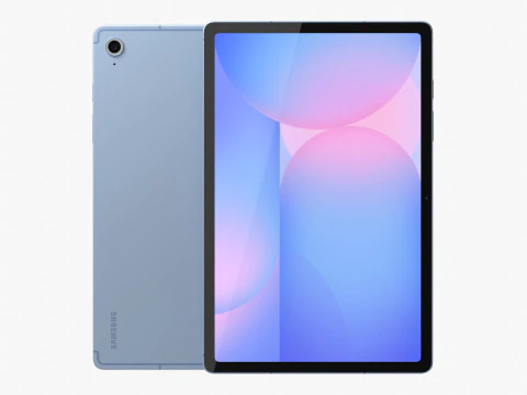 Samsung Galaxy Tab S10 FE Blau 3D Modell