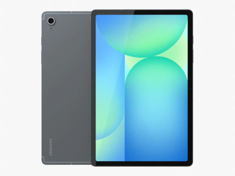 Samsung Galaxy Tab S10 FE Grau 3D Modell