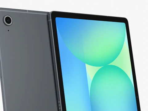 Samsung Galaxy Tab S10 FE Grey 3D Model