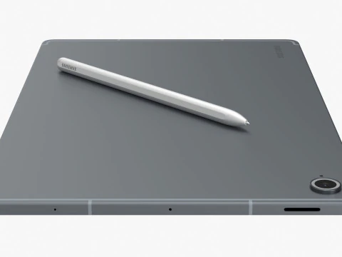 Samsung Galaxy Tab S10 FE Grey 3D Model