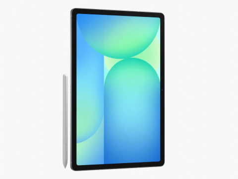 Samsung Galaxy Tab S10 FE Grey 3D Model