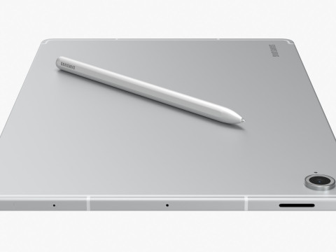 Samsung Galaxy Tab S10 FE Silver 3D Model