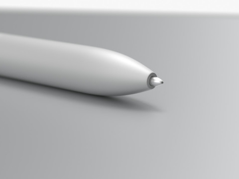 Samsung Galaxy Tab S10 FE Silver 3D Model