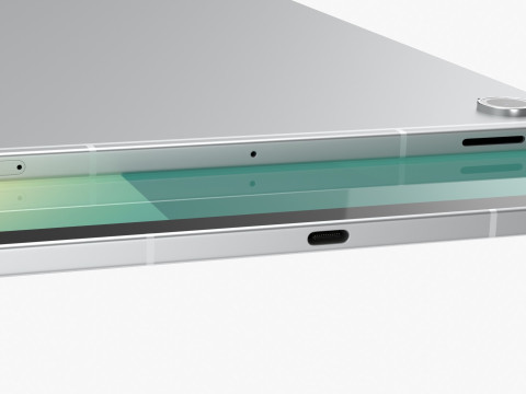 Samsung Galaxy Tab S10 FE Silver 3D Model