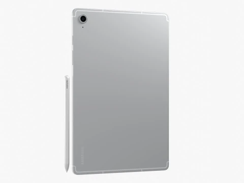 Samsung Galaxy Tab S10 FE Silver 3D Model