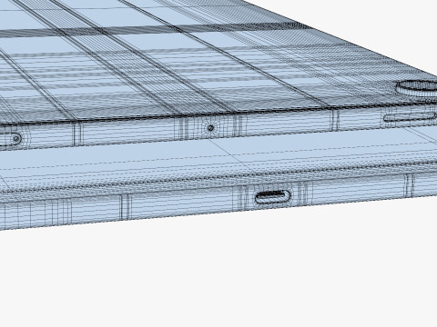 Samsung Galaxy Tab S10 FE Silver 3D Model
