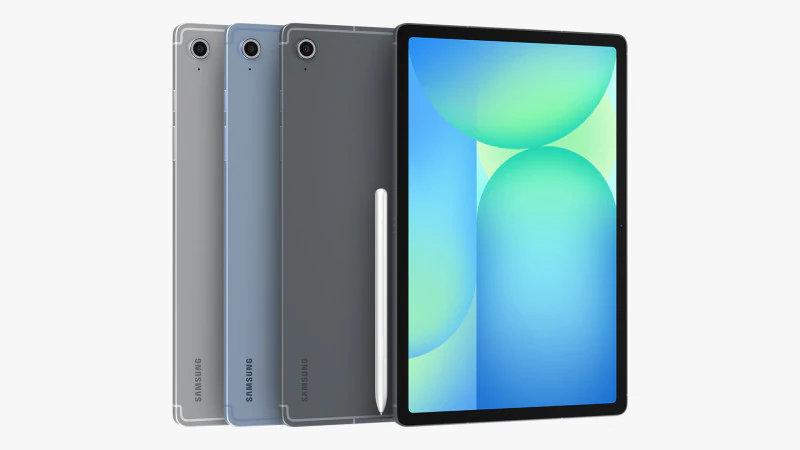 Samsung Galaxy Tab S10 FE 3D Модель .c4d .max .obj .3ds .fbx .stl .blend 