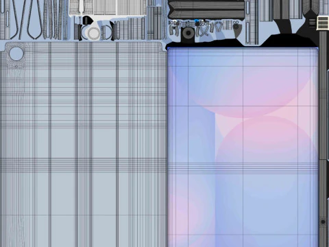 Samsung Galaxy Tab S10 FE 3D Модель