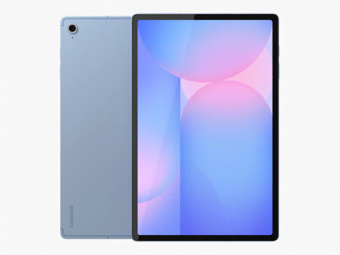 Samsung Galaxy Tab S10 FE Plus Blau 3D Modell