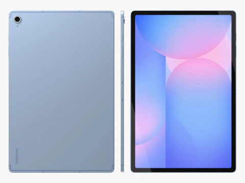 Samsung Galaxy Tab S10 FE Plus Blu Modello 3D