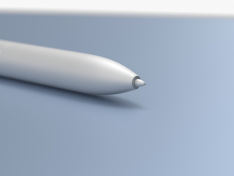 Samsung Galaxy Tab S10 FE Plus Blue 3D Model