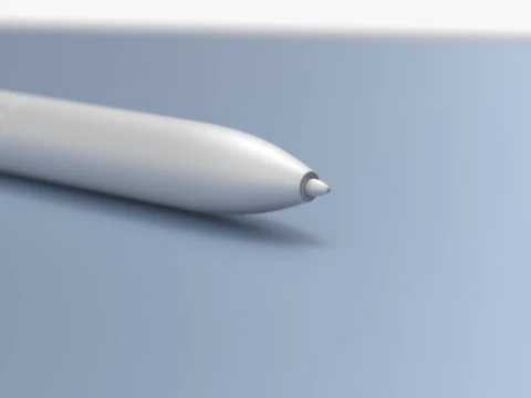 Samsung Galaxy Tab S10 FE Plus Blu Modello 3D