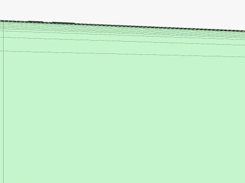 Samsung Galaxy Tab S10 FE Plus Blu Modello 3D